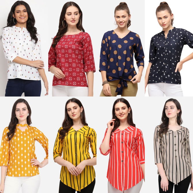 Ladyview Topsy Ethnic Wear Wholesale Ladies Top